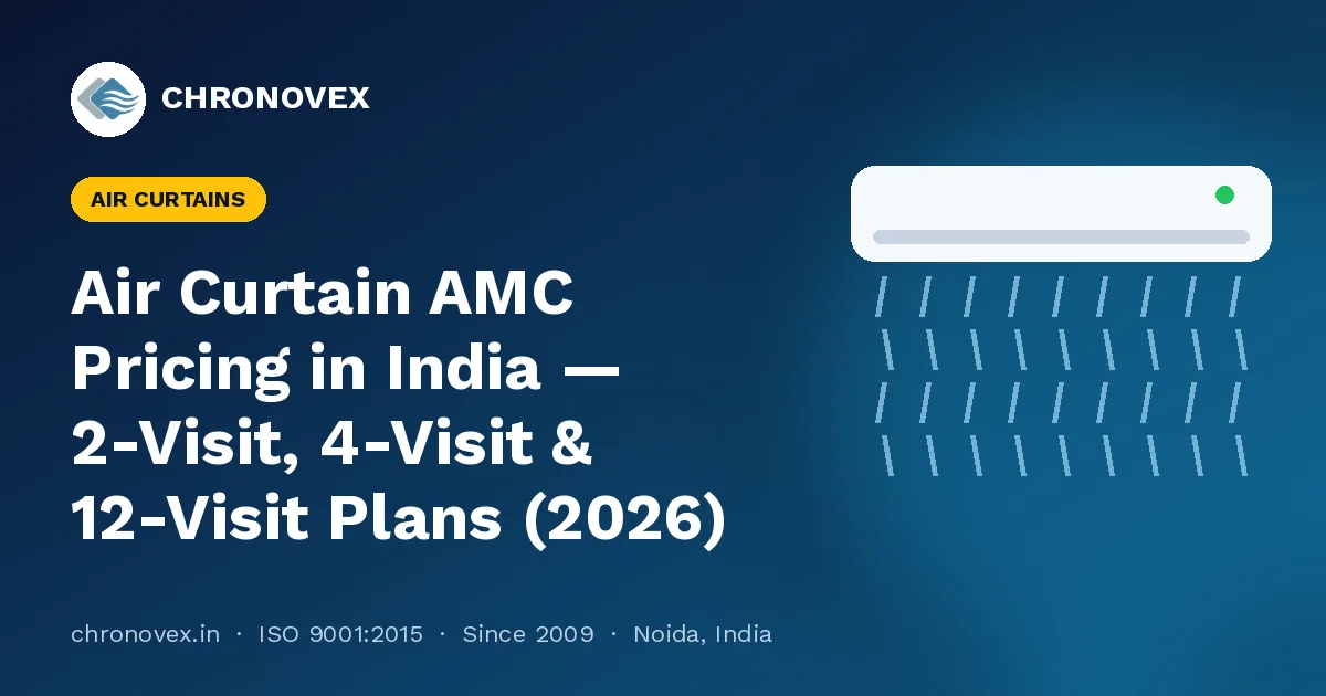 Air Curtain AMC Pricing in India — 2-Visit, 4-Visit & 12-Visit Plans (2026)