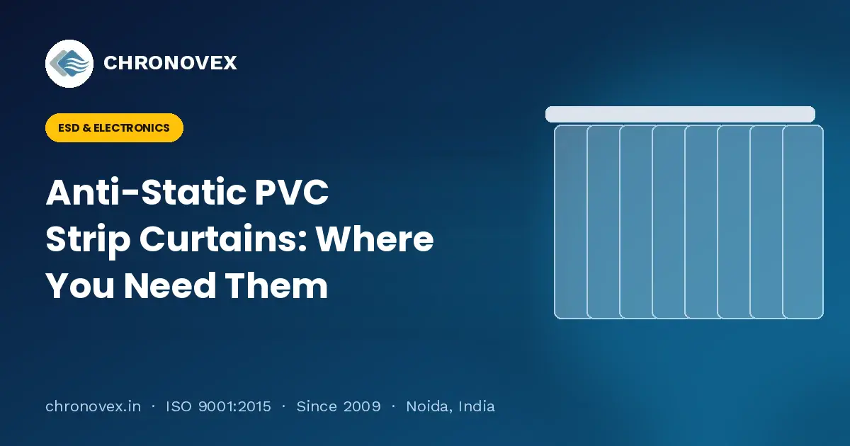 Anti-Static PVC Strip Curtains: Where You Need Them and How They Differ