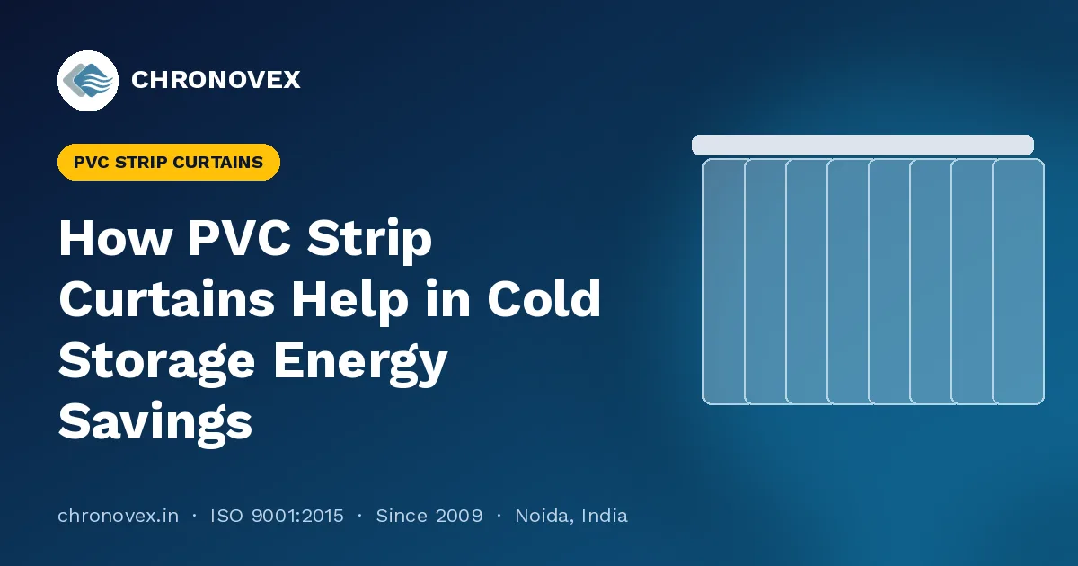 How PVC Strip Curtains Help in Cold Storage Energy Savings