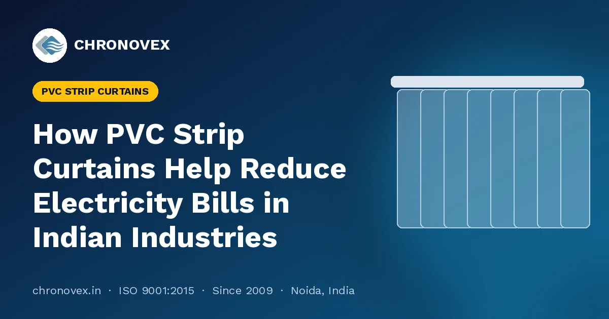How PVC Strip Curtains Help Reduce Electricity Bills in Indian Industries
