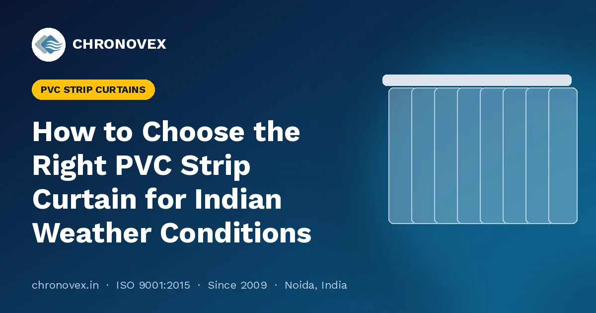 How to Choose the Right PVC Strip Curtain for Indian Weather Conditions