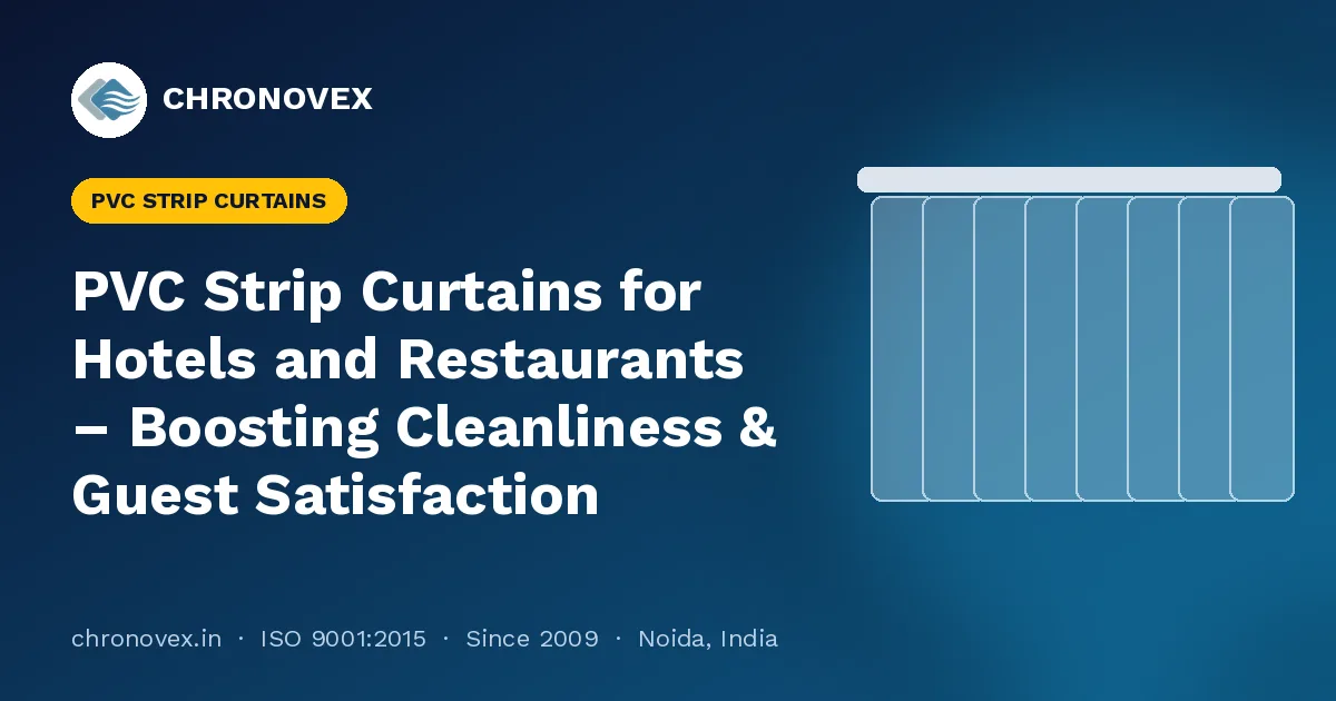 PVC Strip Curtains for Hotels and Restaurants – Boosting Cleanliness & Guest Satisfaction