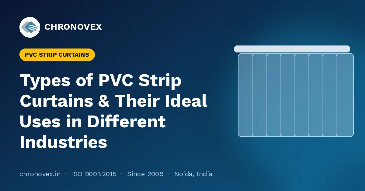 Types of PVC Strip Curtains & Their Ideal Uses in Different Industries