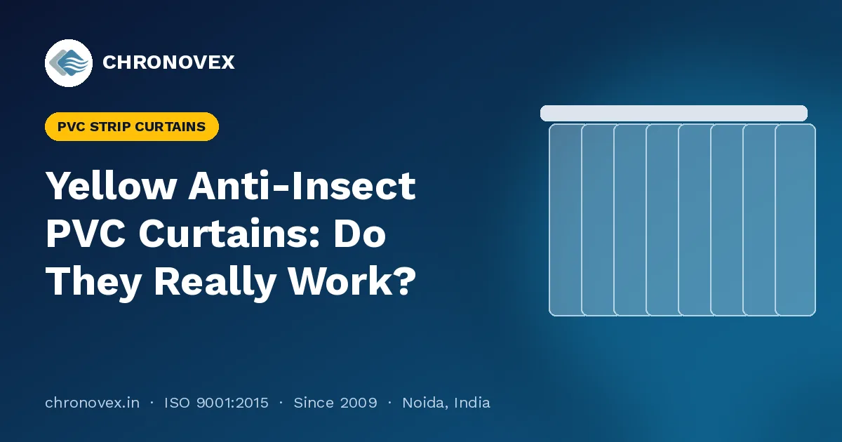 Yellow Anti-Insect PVC Curtains: Do They Really Work?