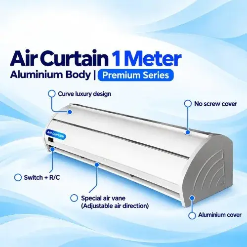 Air Curtain 1 Meter | Aluminium Body | Premium Series | Chronovex