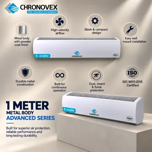 Air Curtain 1 Meter | Metal Body (Advanced Series)