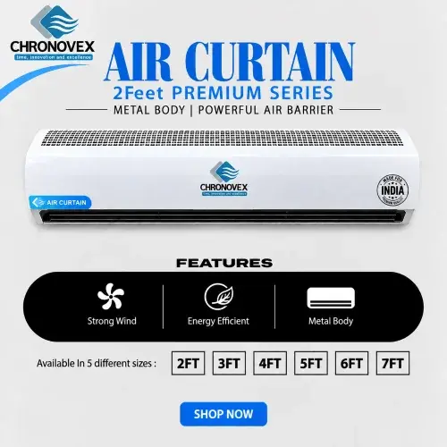 Air Curtain 2 Feet | Metal Body (Premium Series)