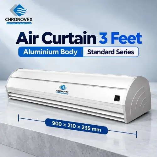 Air Curtain 3 Feet | Aluminium Body | Standard Series | Chronovex