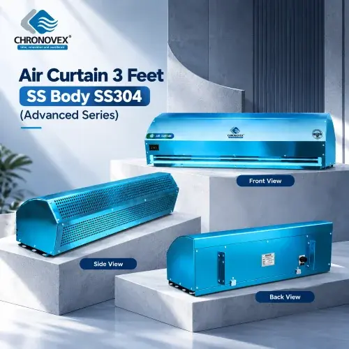 Air Curtain 3 Feet | SS Body SS304 (Advanced Series)