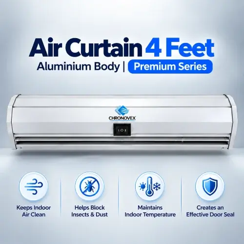 Air Curtain 4 Feet | Aluminium Body | Premium Series | Chronovex