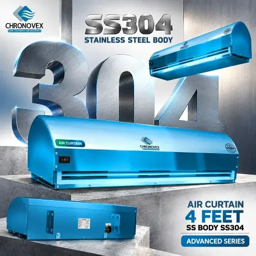 Air Curtain 4 Feet | SS Body SS304 (Advanced Series)