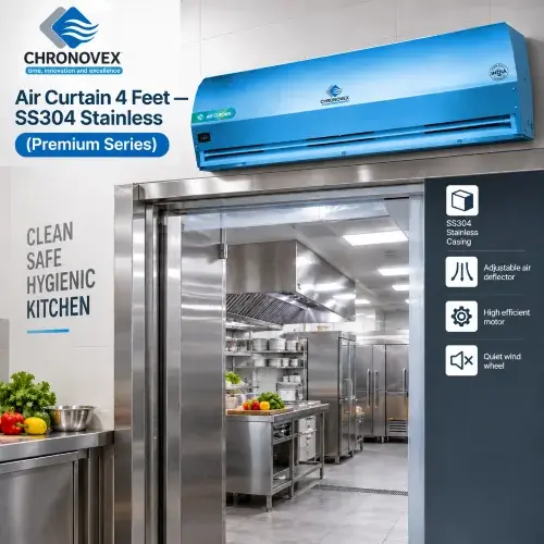 Air Curtain 4 Feet | SS Body SS304 (Premium Series)