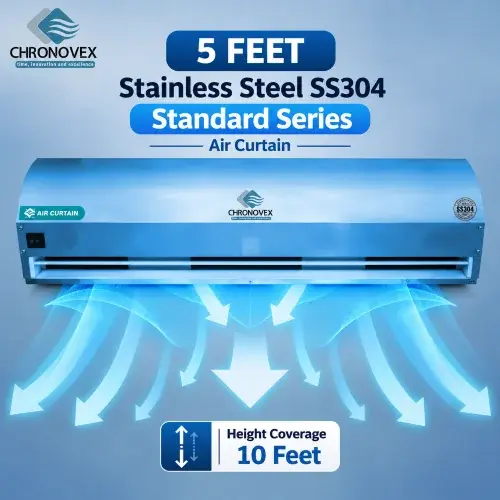 Air Curtain 5 Feet | SS Body SS304 (Standard Series)