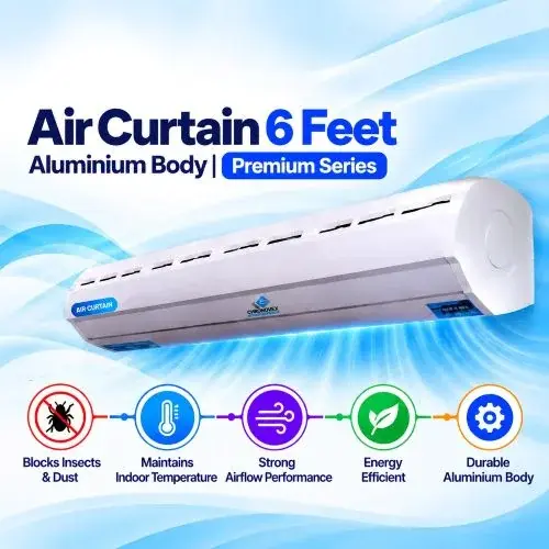Air Curtain 6 Feet | Aluminium Body | Premium Series | Chronovex