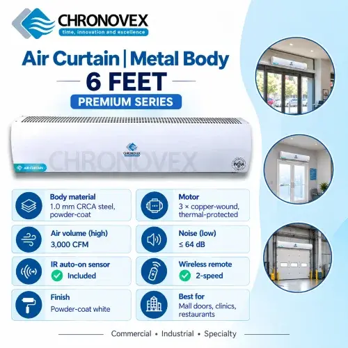 Air Curtain 6 Feet | Metal Body (Premium Series)