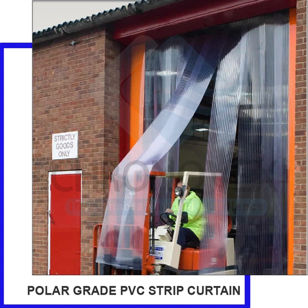 Polar PVC Strip Curtain (Cold Storage Grade) – Complete Set | Chronovex