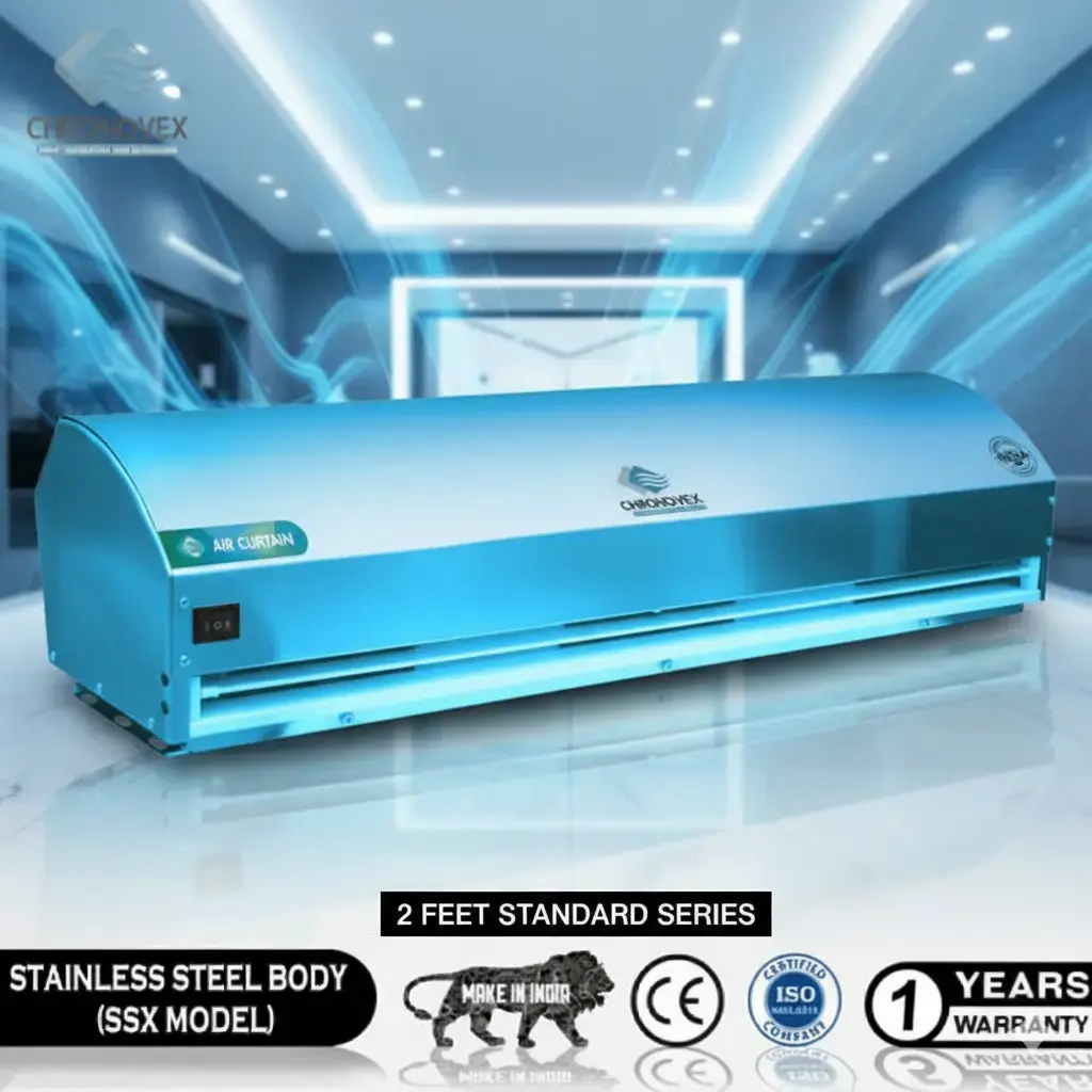 Air Curtain 2 Feet | SS Body SS304 (Standard Series)