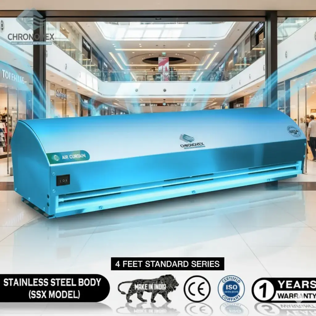 Air Curtain 4 Feet | SS Body SS304 (Standard Series)