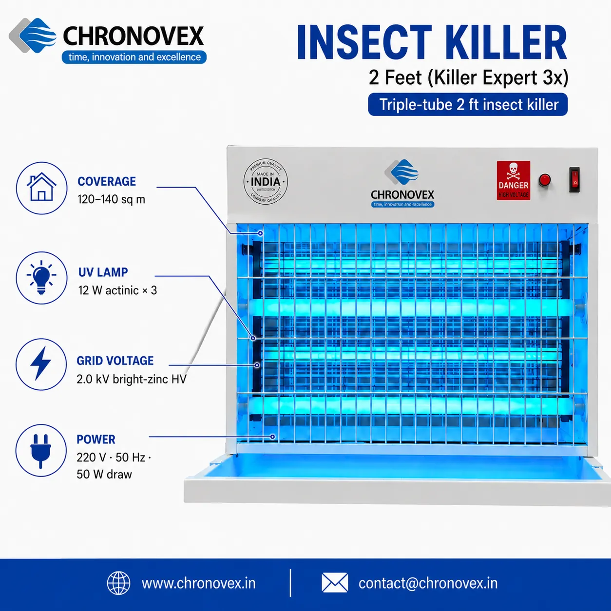 Insect Killer 2 Feet (Killer Expert 3x) | Chronovex