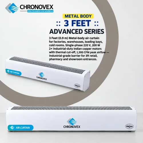 Air Curtain 3 Feet | Metal Body (Advanced Series)