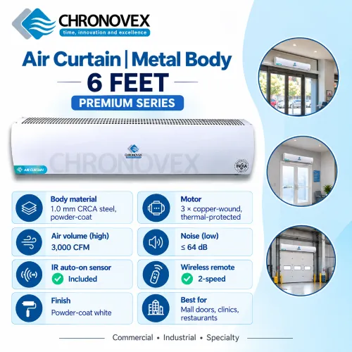 Air Curtain 6 Feet | Metal Body (Premium Series)