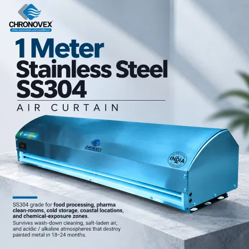 Air Curtain 1 Meter | SS Body SS304 (Standard Series)