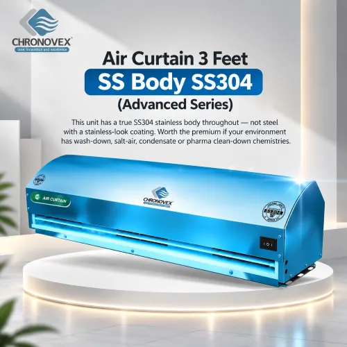 Air Curtain 3 Feet | SS Body SS304 (Advanced Series)