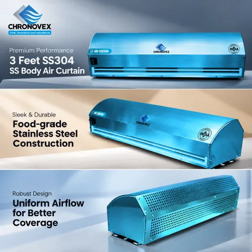 Air Curtain 3 Feet | SS Body SS304 (Premium Series)