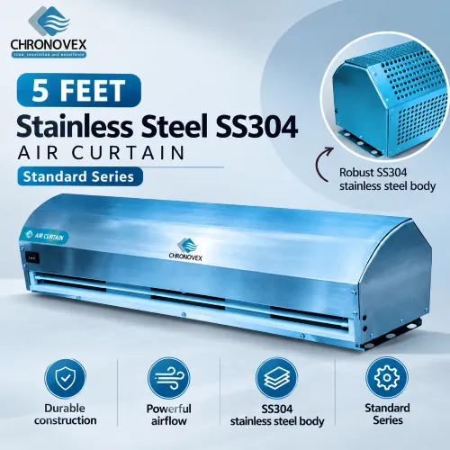 Air Curtain 5 Feet | SS Body SS304 (Standard Series)