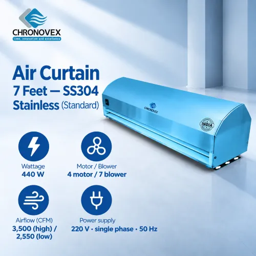 Air Curtain 7 Feet | SS Body SS304 (Standard Series)